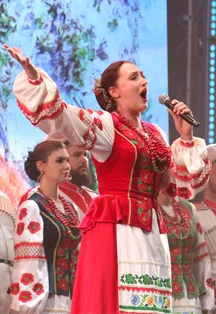 Мы сыны Кубани славни, древнеруськи козакы!