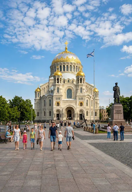 Постер: Экскурсия в Кронштадт + Морской Никольский собор