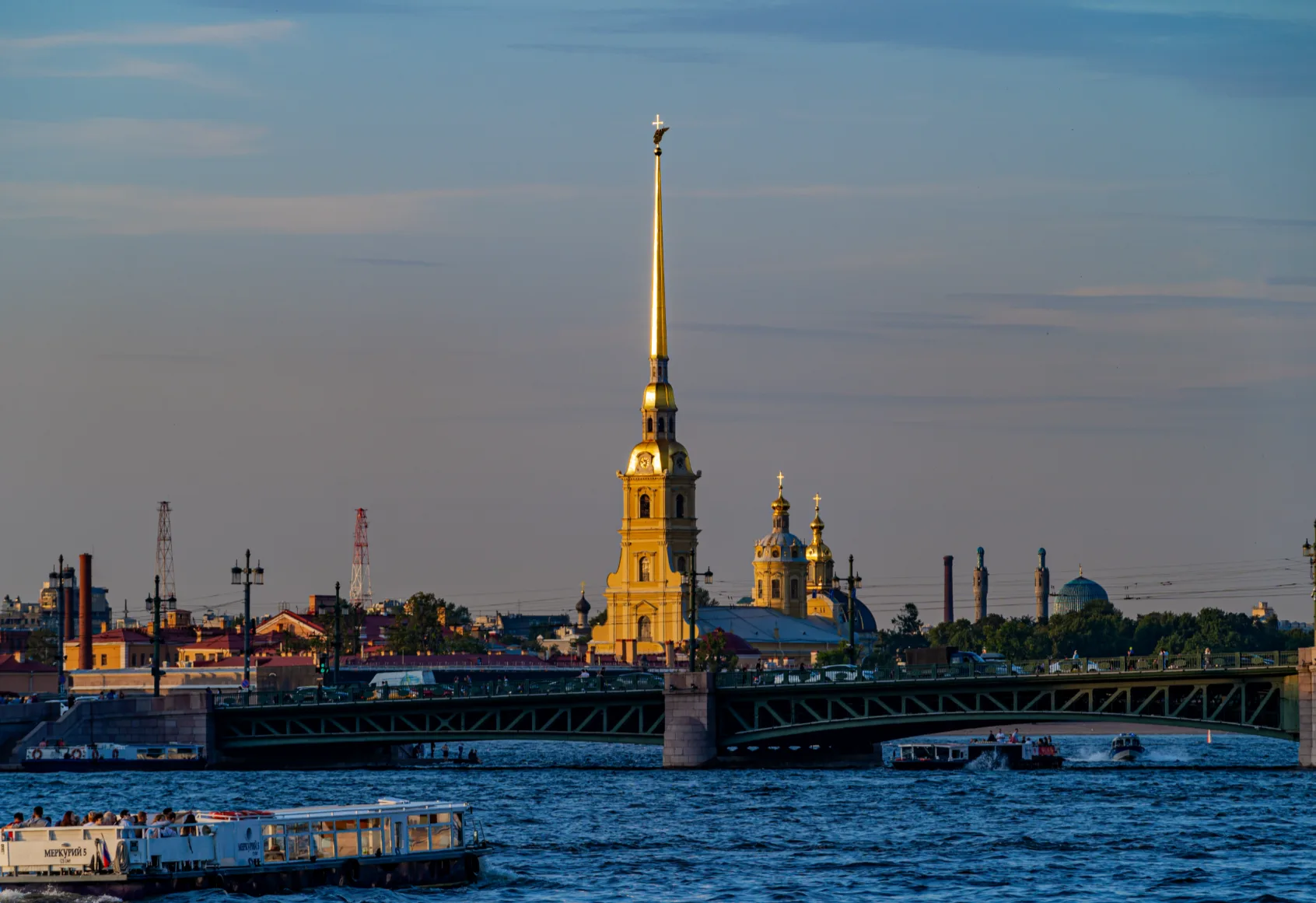 Обзорная экскурсия по Санкт-Петербургу с посещением Петропавловской крепости