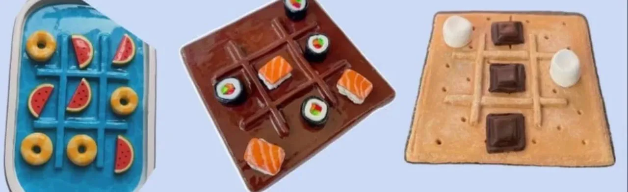 Мастер-класс по народной художественной лепке: Настольная игра Крестики-нолики