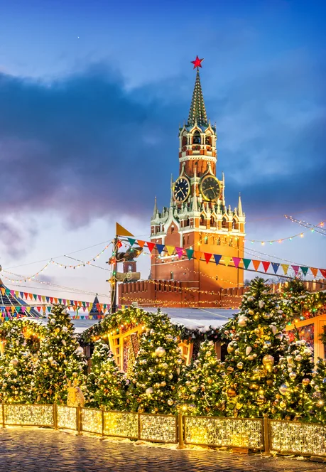 Новогодняя Москва: обзорная автобусная экскурсия