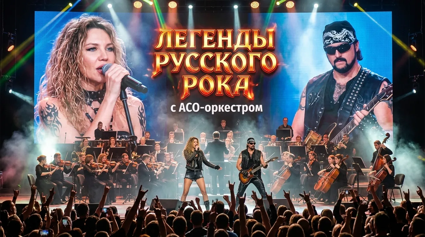 Легенды Русского Рока с ACO-оркестром. Праздничная программа!