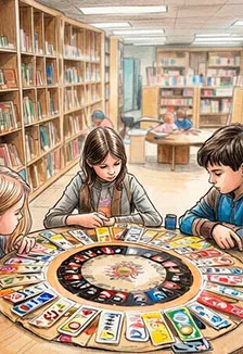 Нескучная библиотека. Игровая программа