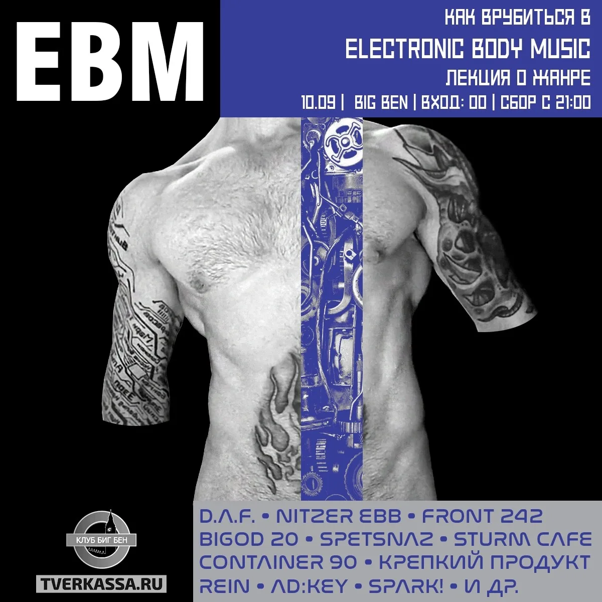 Лекция о жанре - EBM (Electronic Body Music)