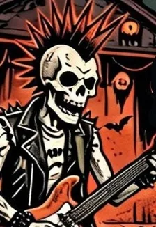 Постер: PUNK-ROCK HALLOWEEN