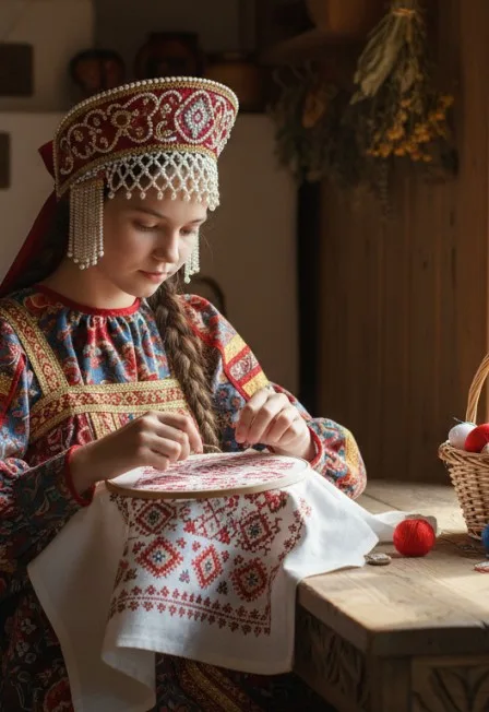 Тайны русского фартука. Познавательная программа