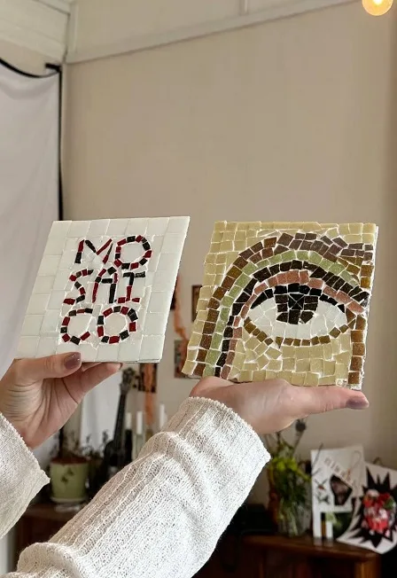 Панно: Мозаика Зеркало. Мастер-класс
