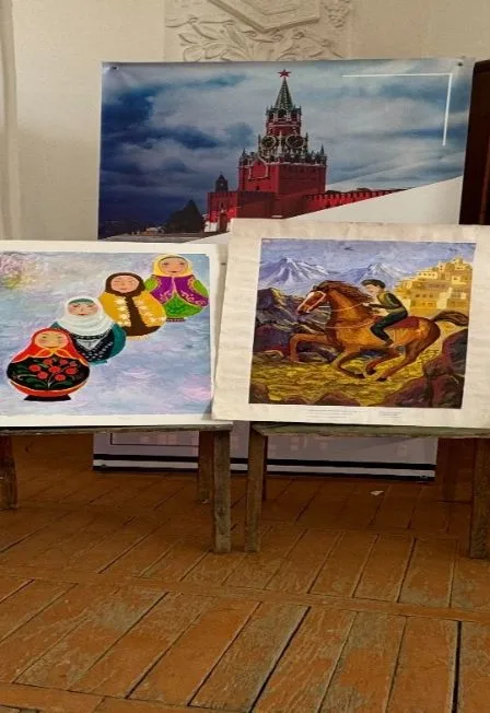 Творческая выставка «Россия - наш общий дом»