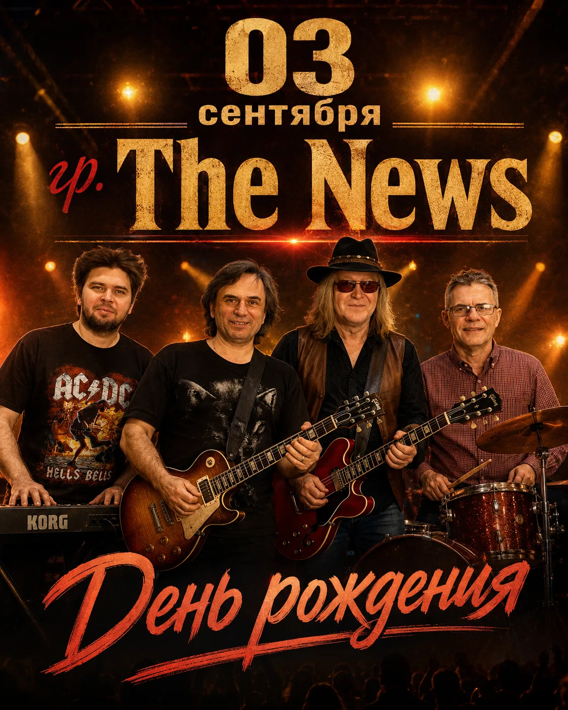 Гр. The News. День рождения группы!