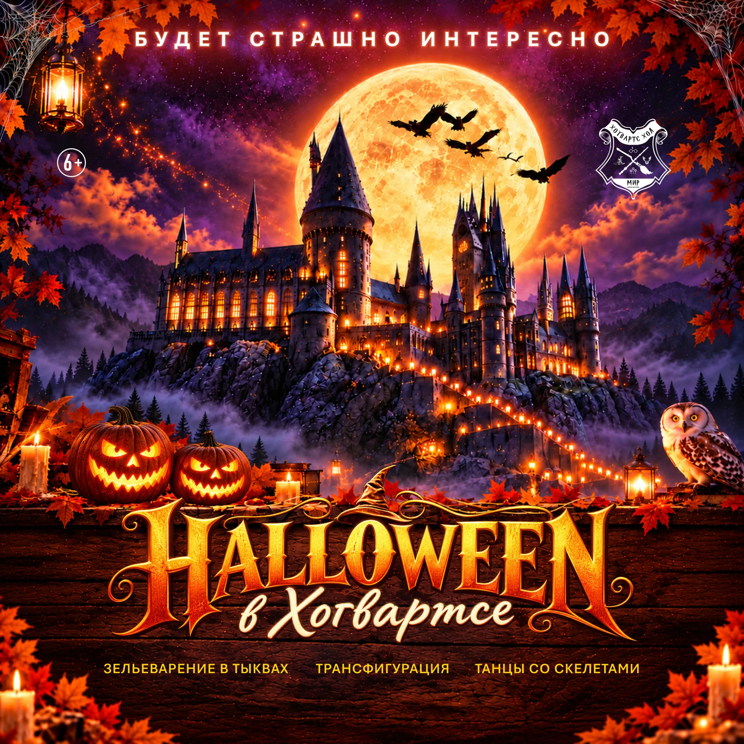 Хэллоуин в Хогвартсе