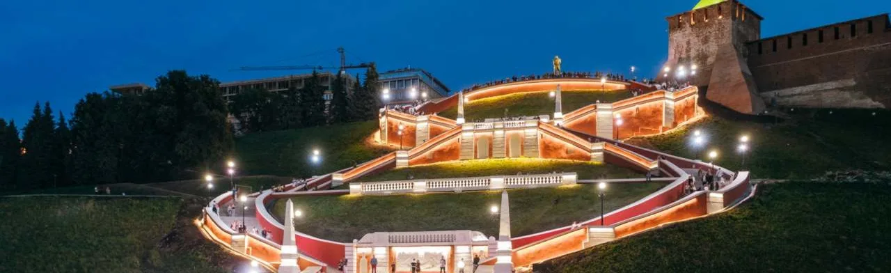Город огней. Вечерняя экскурсия по Нижнему Новгороду