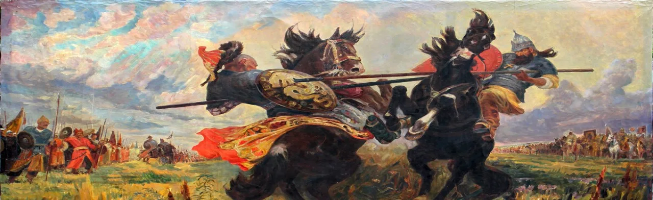 На поле Куликовом
