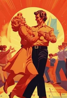 Постер: Танцплощадка "ПАПИНА ПЛАСТИНКА" от гр. СКИП