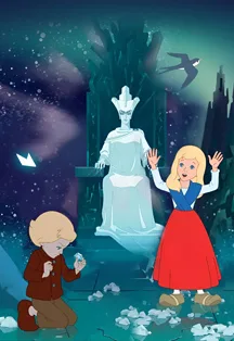 Новогодняя песочная сказка «Снежная королева»
