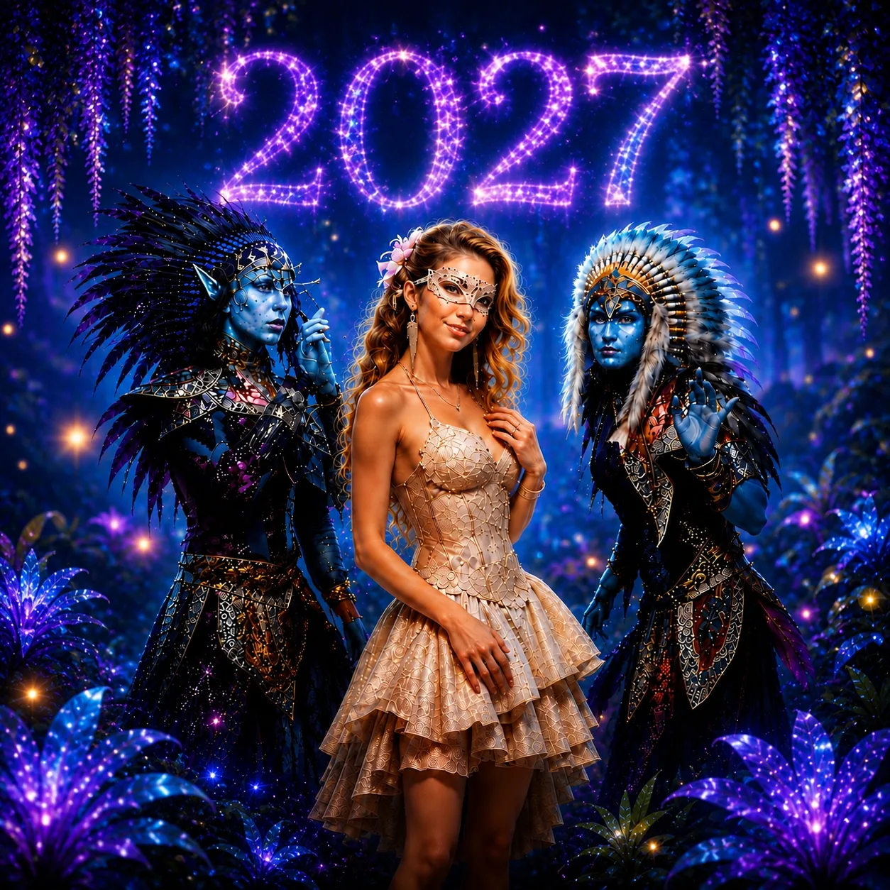 Новогодняя ночь 2027 - Путешествие в мир фантазий