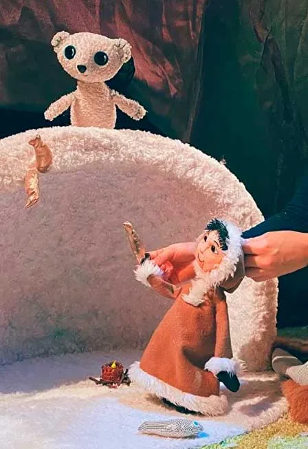 Ненка и северное сияние
