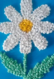 Картина из салфеток. Творческая мастерская