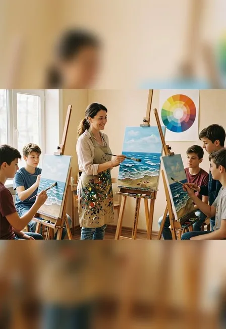 Морской бриз в акварели - быстрые зарисовки на тему морских пейзажей