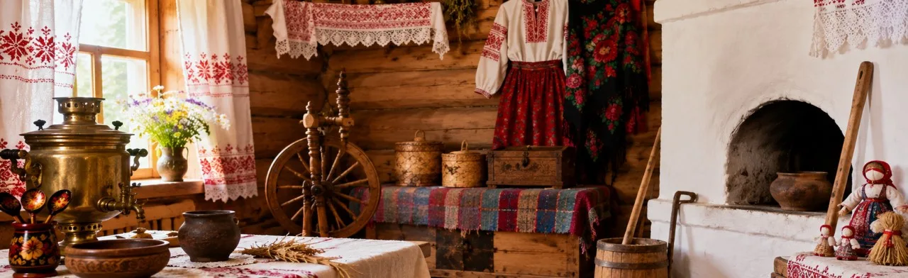 Русская изба. Тематическая экскурсия