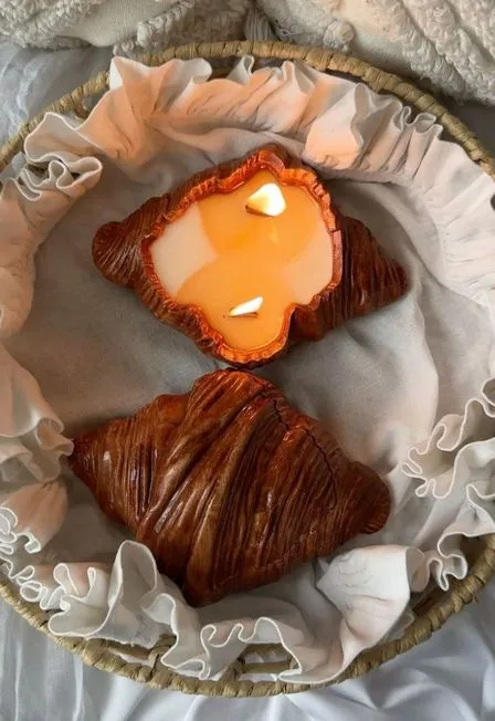 Свечной круассановый бранч
