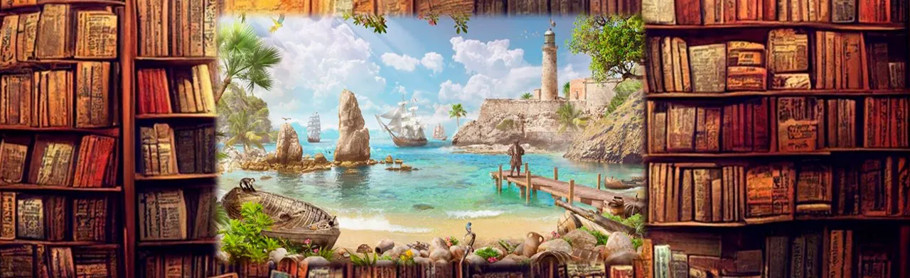Остров литературных сокровищ: Игровая программа