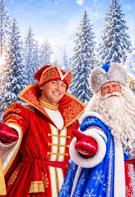 Новогодние гуляния в Усадьбе Ивана Царевича