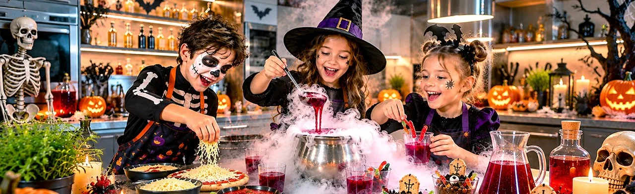 Halloween party. Лаборатория монстров