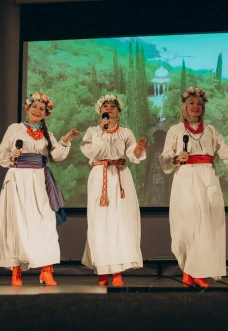 Отчетный концерт народного ансамбля Кружева