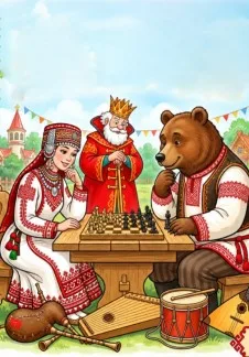 Хореографическая сказка "Учёный медведь" (Ансамбль танца "Марий Эл")