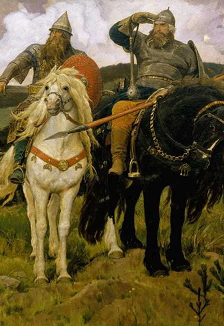 Богатыри». Русские былины с песочной анимацией