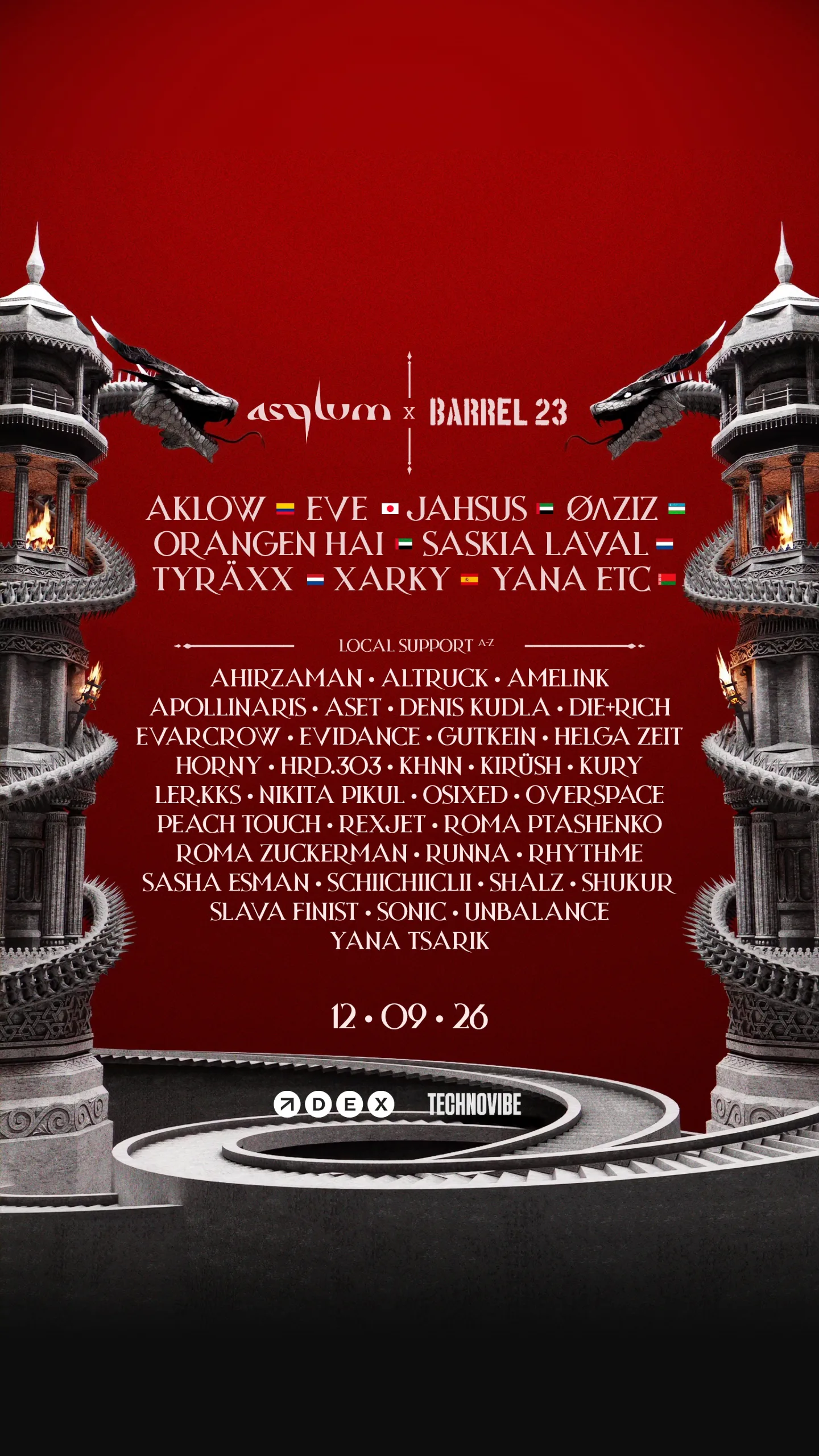 ASYLUM MOSCOW x BARREL 23 DUBAI / Асайлум Москва х Баррель23 Дубай