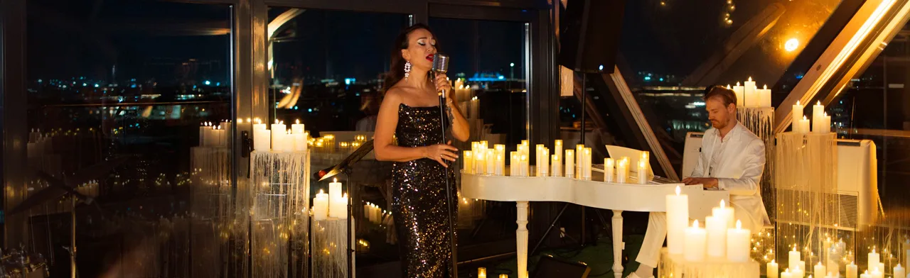 МАГИЯ СВЕЧЕЙ. SADE. Джаз на крыше