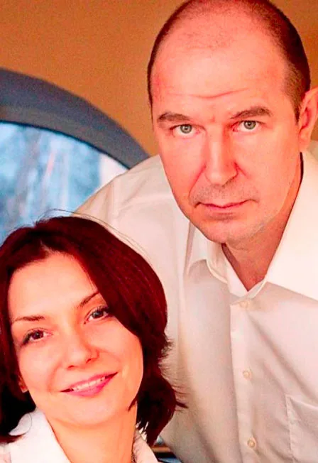 Лидия Чебоксарова и Евгений Быков