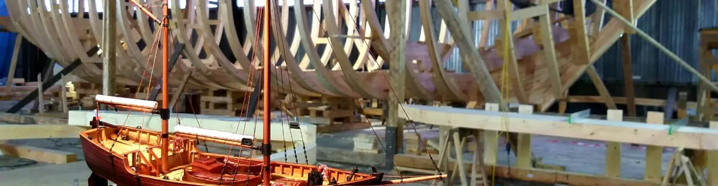 Поморский коч — верфь традиционного деревянного судостроения