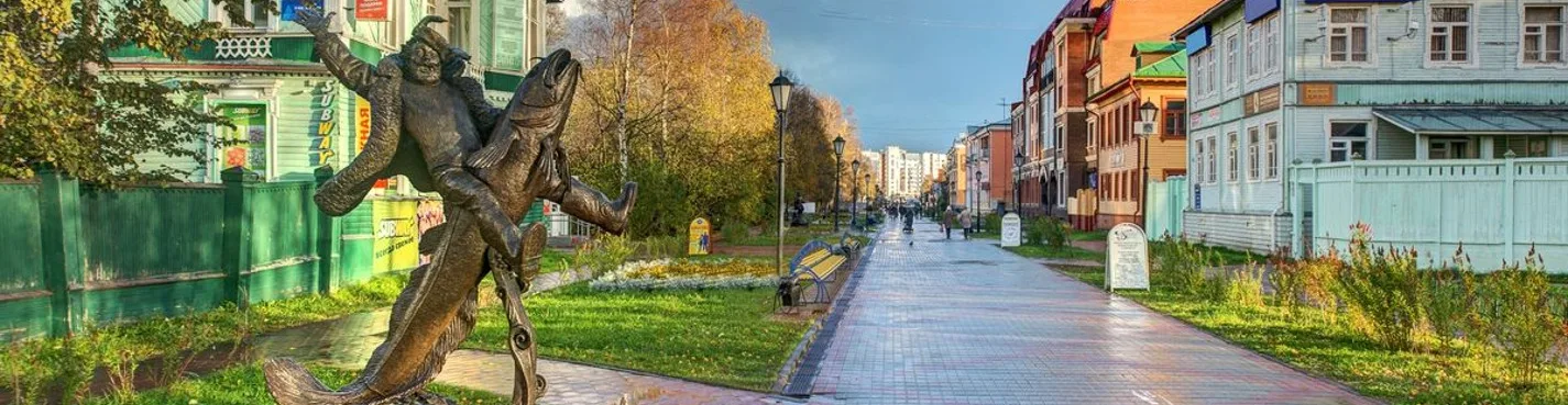 Экскурсия по проспекту Чумбарова-Лучинского в Архангельске