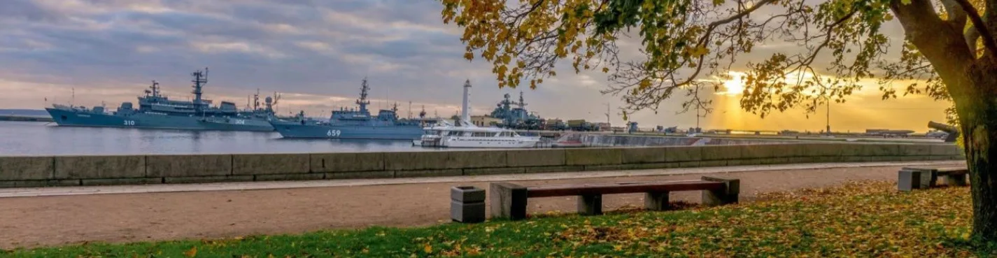 Впервые в Кронштадте
