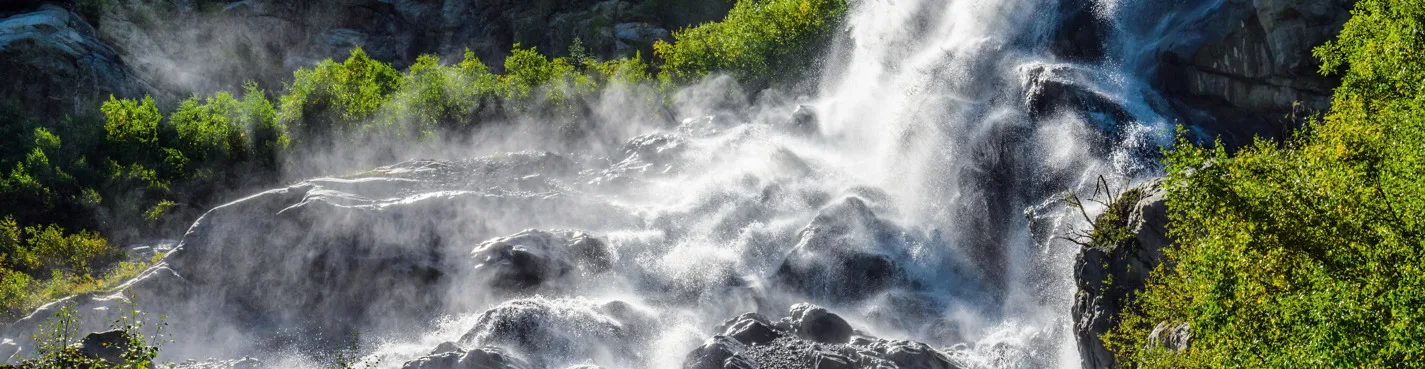 Несложный поход к Алибекскому водопаду