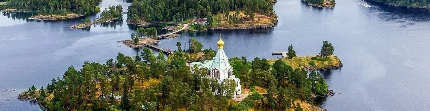 Прогулки на катере: остров Валаам и шхеры Ладожского озера