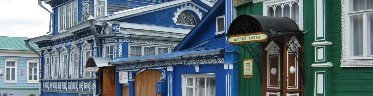 Городец на Волге — город народных промыслов и «пряничных» домиков